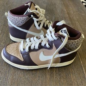 COPY - RARE! Nike Dunk High Tweed Bronze “Mocha”